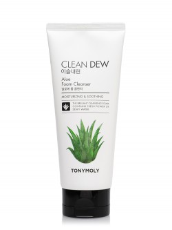 Пенка для умывания Tony Moly Clean Dew Aloe Foam Cleanser