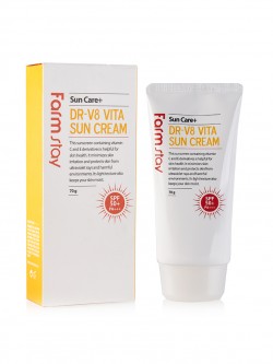 Отзыв о Солнцезащитный крем FarmStay Sun Care+ Dr.V8 Vita Sun Cream
