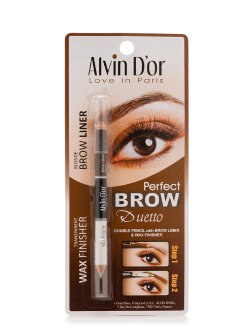 Карандаш для бровей Alvin D`Or Perfect Brow Duetto