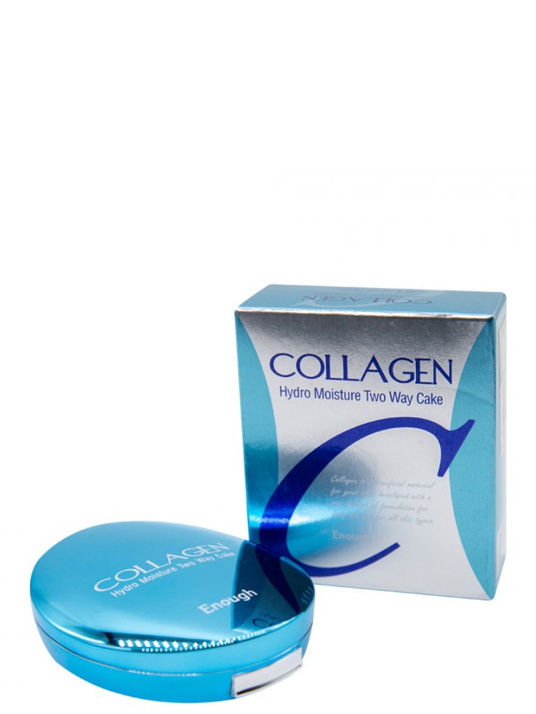 Пудра для лица Enough Collagen Hydro Moisture Two Way Cake SPF25/PA++ ...