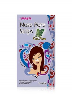 Полоски для носа Prreti Nose Pore Strips Tea Tree