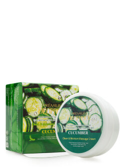Крем для лица Deoproce Clean & Moisture Massage Cream Cucumber