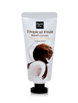 Крем для рук FarmStay Tropical Fruit Hand Cream Coconut