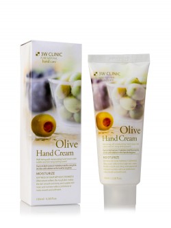 Крем для рук 3W Clinic Olive Hand Cream