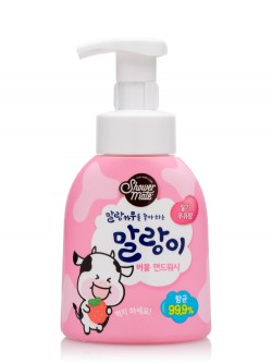 Пенка для рук KeraSys Shower Mate Bubble Hand Wash Strawberry Milk