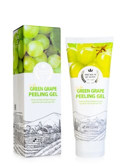 Пилинг-гель для лица 3W Clinic Lovely Green Grape Peeling Gel