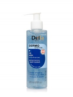 Гель для умывания Delia Dermo System Gel Wash For Face & Eye Area