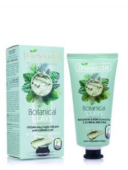 Крем для лица Bielenda Botanic Clays Vegan Day/Night Cream With Green Clay