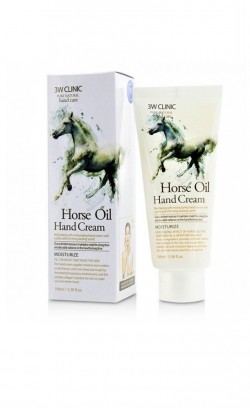 Крем для рук 3W Clinic Horse Oil Hand Cream