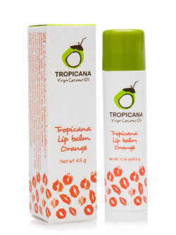 Бальзам для губ Tropicana Virgin Coconut Oil Lip Balm Orange