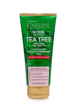 Гель для умывания Eveline Botanic Expert Tea Tree Антибактериальный