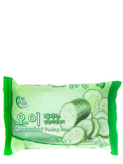 Мыло для тела JUNO Cucumber Peeling Soap