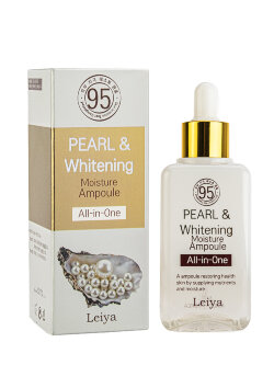 Сыворотка для лица Leiya Pearl & Whitening Moisture Ampoule All-In-One