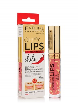 Блеск для губ Eveline OH! My Lips Lip Maximizer Chili