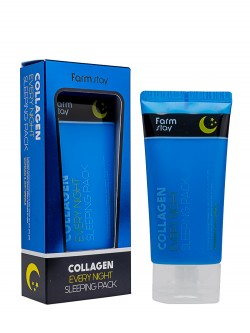 Маска для лица FarmStay Collagen Every Night Sleeping Pack