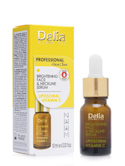 Сыворотка для лица, шеи и декольте Delia Brightening Face & Neckline Serum