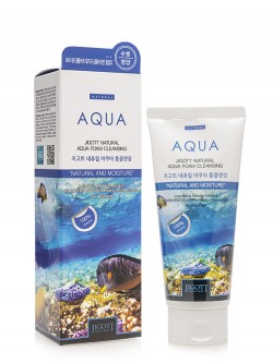 Пенка для умывания Jigott Natural Aqua Foam Cleansing