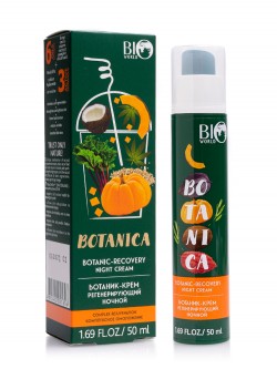 Ботаник-крем для лица ночной Bio World Botanica Botanic-Recovery Night Cream Complex Rejuvenation