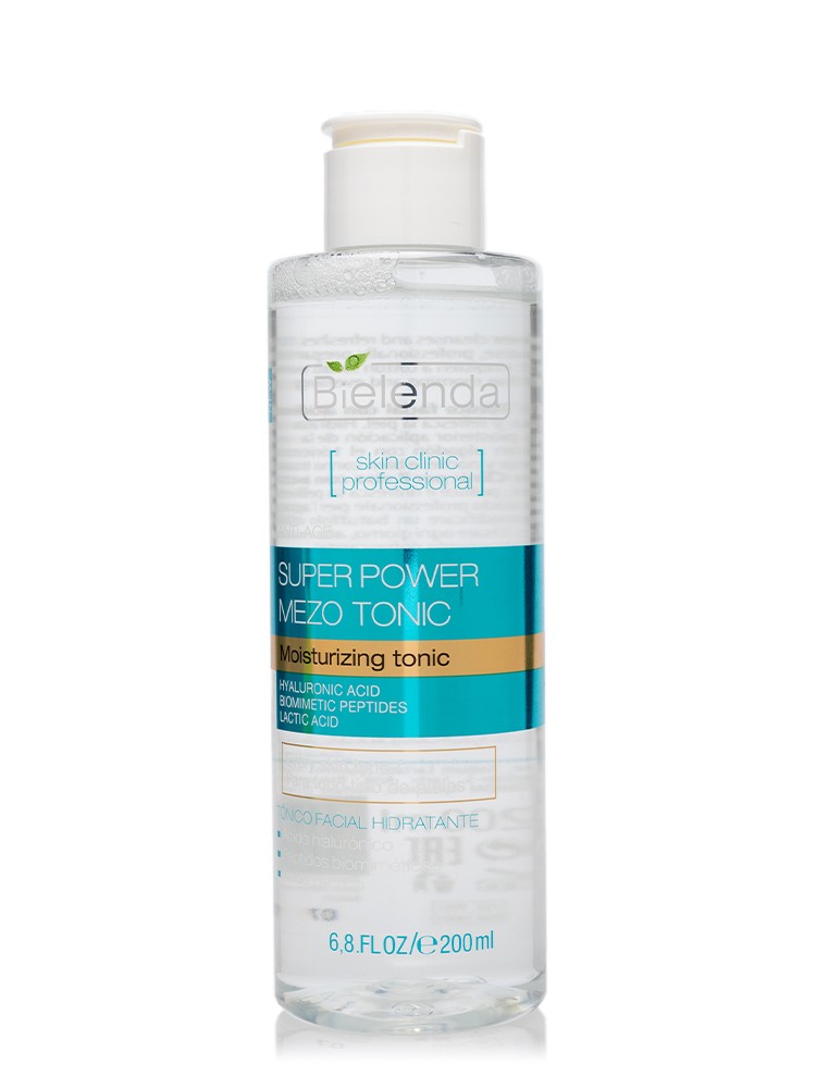 Skin clinic professional. Bielenda Skin Clinic professional super Power Mezo Tonic. Bielenda зелёный тоник. Bielenda тоник для лица. Тоник от Bielenda Mezo.