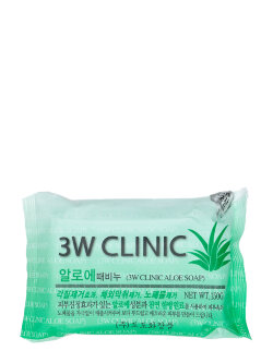 Мыло 3W Clinic Aloe Soap