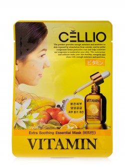 Маска для лица Cellio Extra Soothing Essential Mask Vitamin