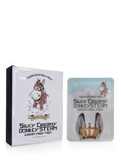Маска для лица Elizavecca Silky Creamy Donkey Steam Cream Mask