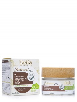 Крем для лица Delia Botanical Flow Smoothing & Regenerating Day & Night Cream