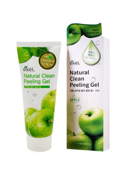 Пилинг-скатка для лица Ekel Natural Clean Peeling Gel Apple