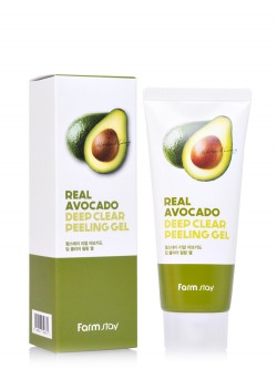 Пилинг-гель для лица FarmStay Real Avocado Deep Clear Peeling Gel