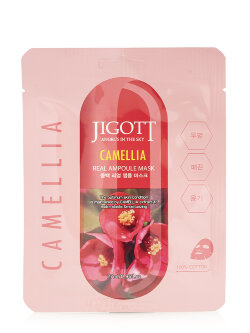Маска для лица Jigott Real Ampoule Mask Camellia