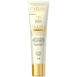 Eveline Cosmetics 24h Maxi Formula 24k Gold Global Lifting Омолаживающий крем-концентрат для лица 55+, 40 мл