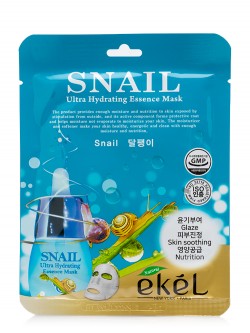 Маска для лица Ekel Snail Ultra Hydrating Essence Mask