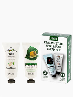 Косметический набор Jigott Real Moisture Hand & Foot Cream Set